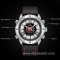 SMAEL Fashion Military Mens Sports Watches Leather Luxury